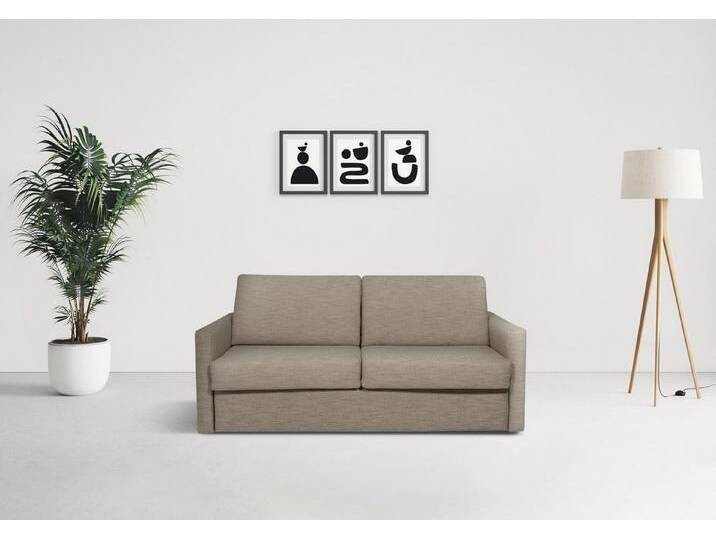Places of Style Schlafsofa GOLDPOINT 182cm, Dauerschläfer, Liegefläche 140/200 cm, 3-Sitzer mit Dauerschläfer-Funktion, Bonell-Federkernmatratze von Otto.de