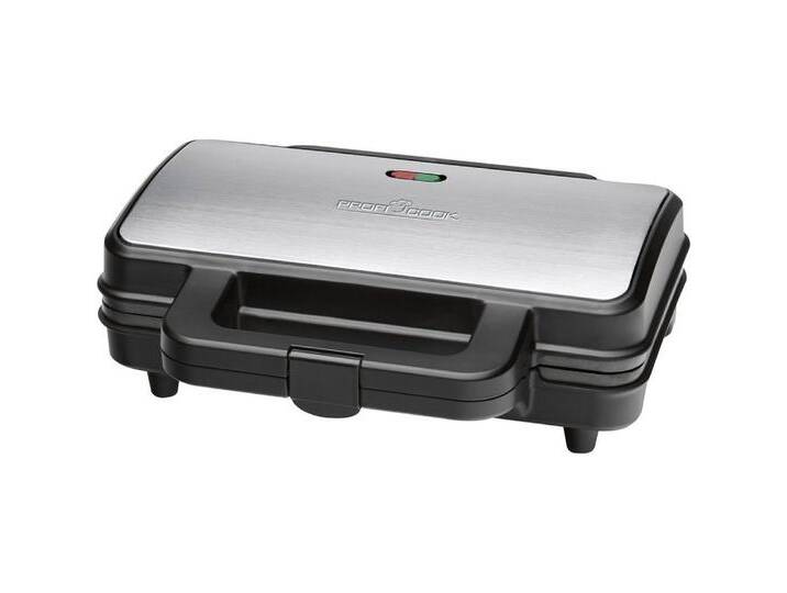 ProfiCook Sandwichmaker Profi Cook PC-ST 1092 Sandwichmaker Schwarz, Silber, 900.00 W von Otto.de