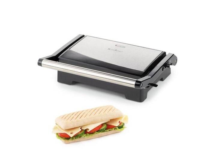 ROSMARINO 2-in-1-Sandwichmaker Vielseitiger 2in-1 Sandwich-Toaster & Minigrill: Grillplatte Kompakt, 1000,00 W von Otto.de