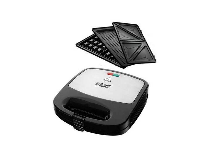 RUSSELL HOBBS 3-in-1-Sandwichmaker Fiesta 3 in 1 Deep Fill 24540-56 Waffeleisen Grill, 750 W, Sandwichtoaster, Waffeleisen und Kontaktgrill in einem von Otto.de