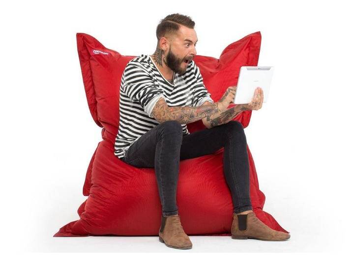 Roomox Sitzsack XXL-Sitzsack - Das Original Rot von Otto.de