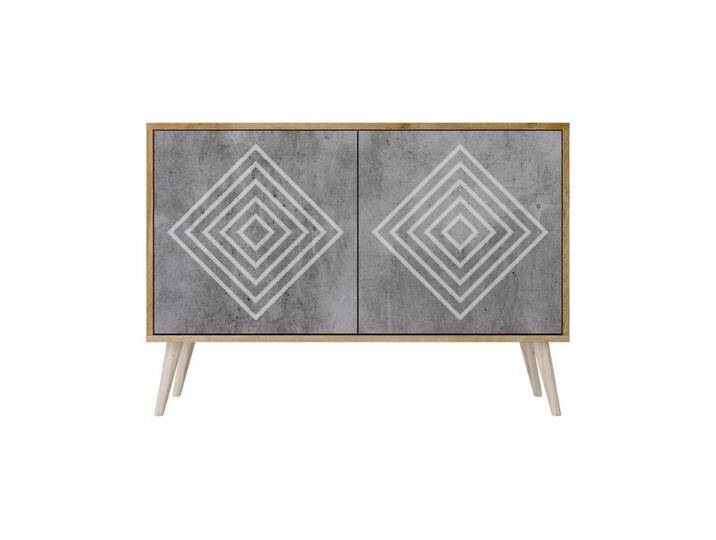 SPACEREBELS Kommode Sideboard Komodenschrank Möbel für Wohnzimmer Flur Esszimmer, mit 2 Türen oder mit 3 Türen von Otto.de