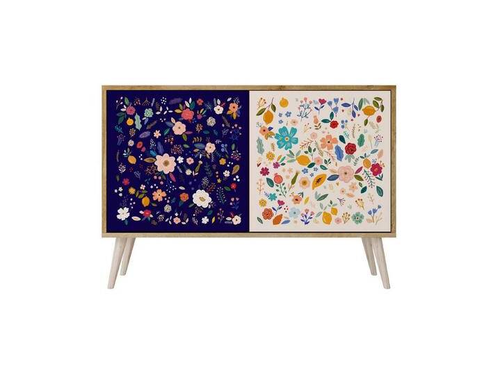 SPACEREBELS Kommode Sideboard Komodenschrank Möbel für Wohnzimmer Flur Esszimmer, mit 2 Türen oder mit 3 Türen von Otto.de