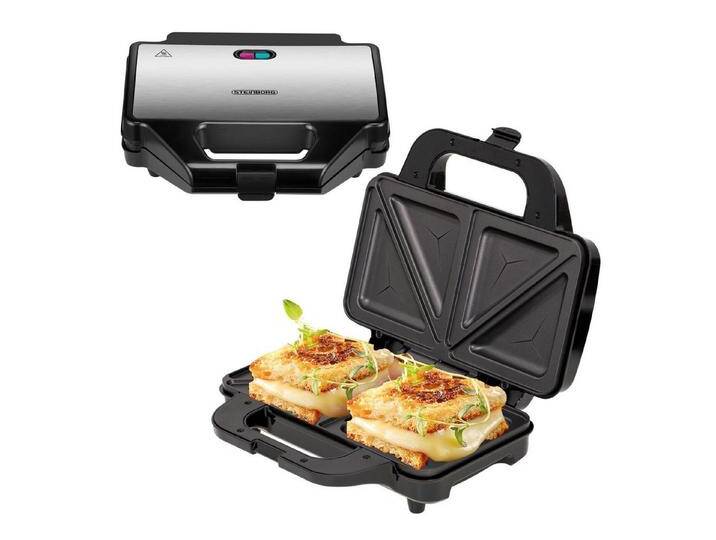 STEINBORG 2-in-1-Sandwichmaker SB-2110, Cool-Touch-Gehäuse, Anti-Haftbeschichtung von Otto.de