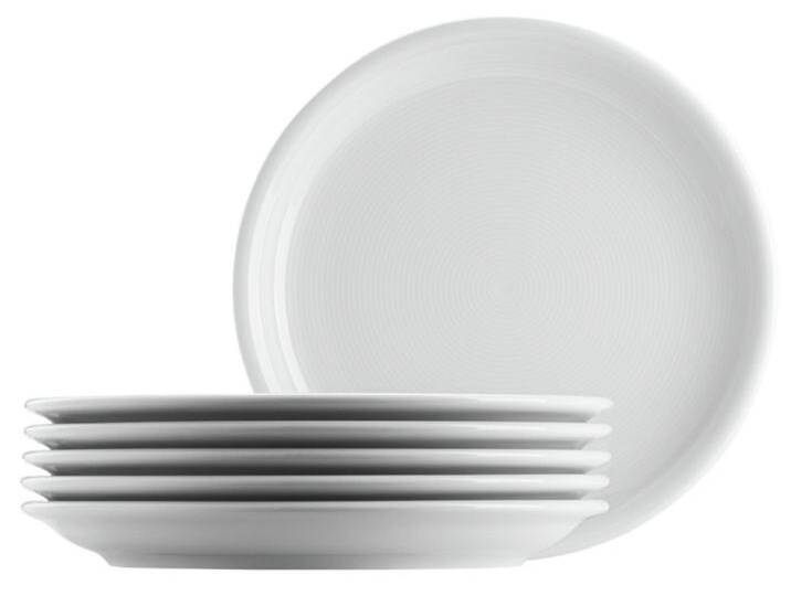 Thomas Porzellan Frühstücks-Set Trend weiss Frühstücksteller 20 cm Set 6tlg. von Otto.de