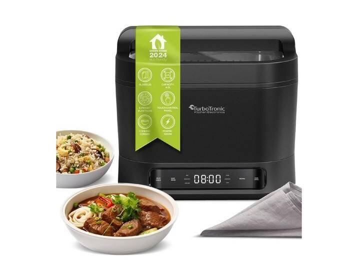 TurboTronic by Z-Line Multikocher CookMaster, 1200 W, 4 l Schüssel, vielseitige Programme, Schnellkochtopf, Low Carb, Antihaftbeschichtung von Otto.de