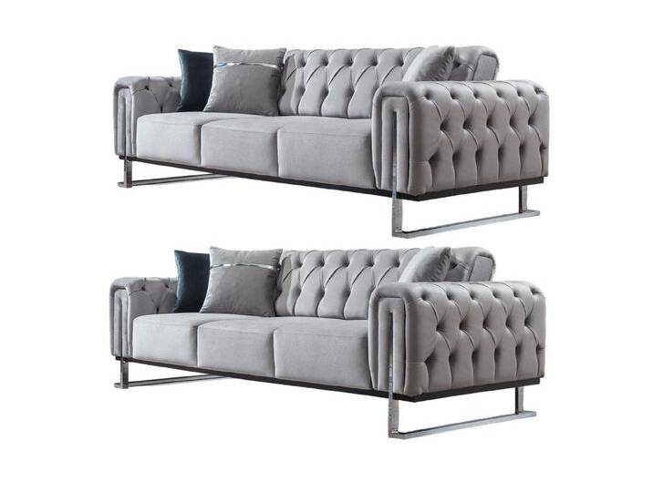 Villa Möbel Polstergarnitur Nova, (Set, 2-tlg), mit Relax-/Bettfunktion durch umklappbare Rückenlehne von Otto.de