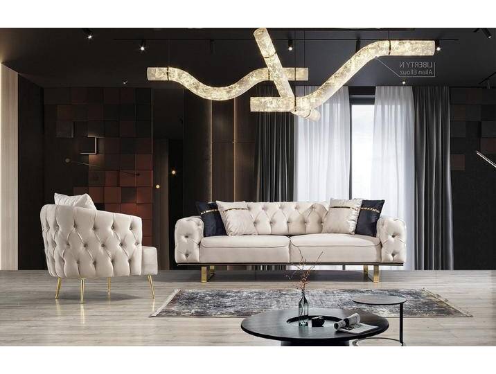 Villa Möbel Polstergarnitur Roma, (Set, 2-tlg), mit Relax-/Bettfunktion durch umklappbare Rückenlehne von Otto.de