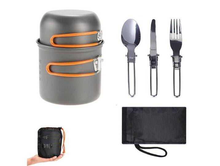 XDeer Gaskocher Camping Kochgeschirr Set,Campinggeschirre Kochtopf Camping, Topf Bratpfanne Set Picknick Töpfen Kochgeschirr Geschirr Set XDeer Gaskocher Camping Kochgeschirr Set,Campinggeschirre Kochtopf Camping, Topf Bratpfanne Set Picknick Töpfen Kochgeschirr Geschirr Set von Otto.de
