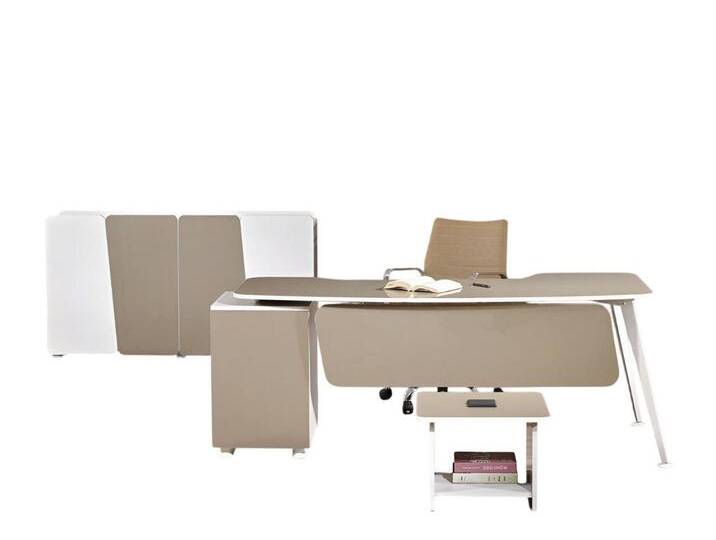 Xlmoebel Büromöbel-Set Büroausstattung Büromöbel Schreibtisch Arbeitsplatz Schreibtischset, (3-tlg., Büro Set 3tlg (Schreibtisch + Couchtisch + Schrank), Hergestellt in Europa von Otto.de