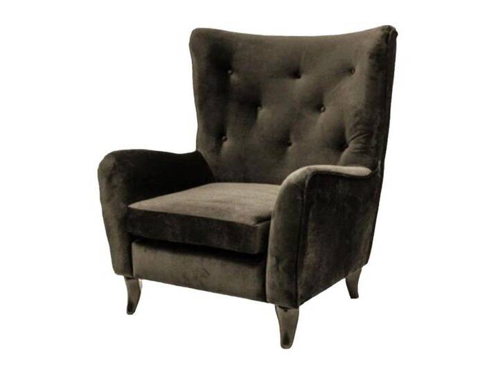 Xlmoebel Chesterfield-Sessel Chesterfield Sessel Blau Samt Textil Modern Möbel Wohnzimmer (Sessel), Hergestellt in Europa von Otto.de