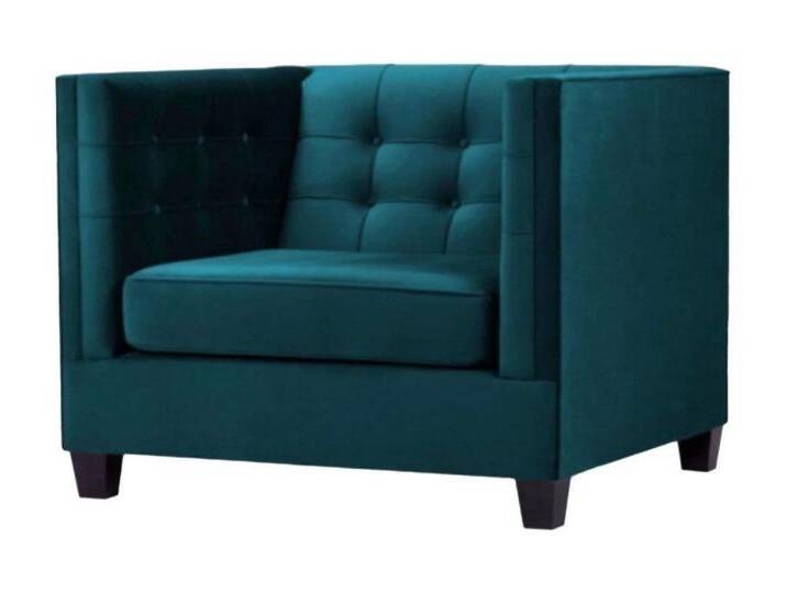 Xlmoebel Chesterfield-Sessel Chesterfield Sessel Meergrün Textil Stoff Modern Kreative Möbel (Sessel), Hergestellt in Europa von Otto.de