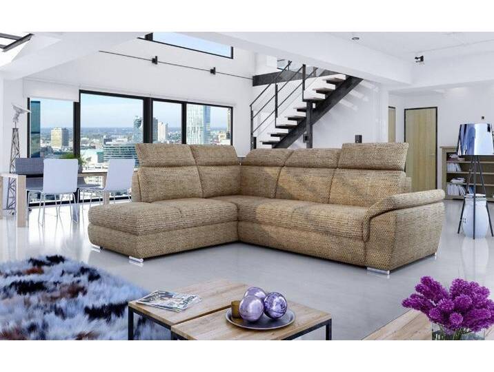 Xlmoebel Ecksofa Ecksofa Modern Textil Stoff L-Form Designer Sofa Wohnzimmer, Hergestellt in Europa von Otto.de
