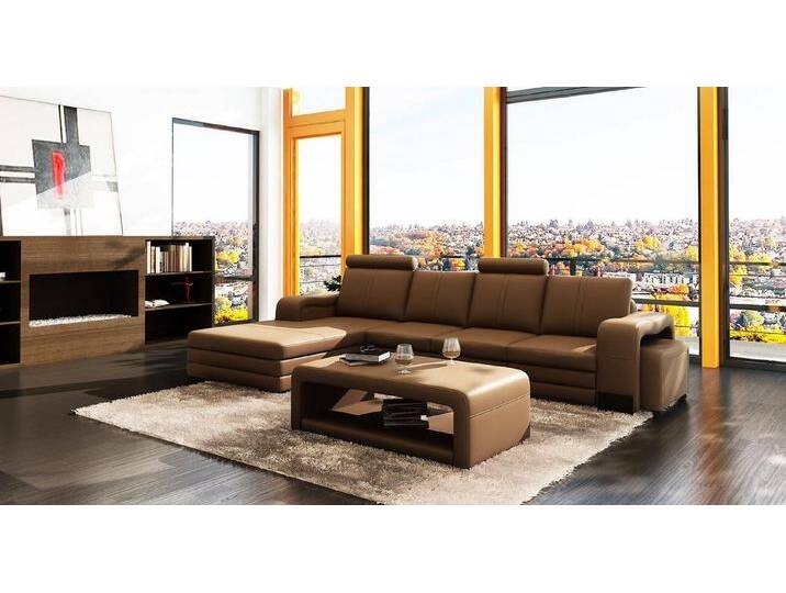 Xlmoebel Ecksofa Ledersofa XXL in L-Form mit modernem Design - Wohnlandschaft Eckcouch, Hergestellt in Europa von Otto.de