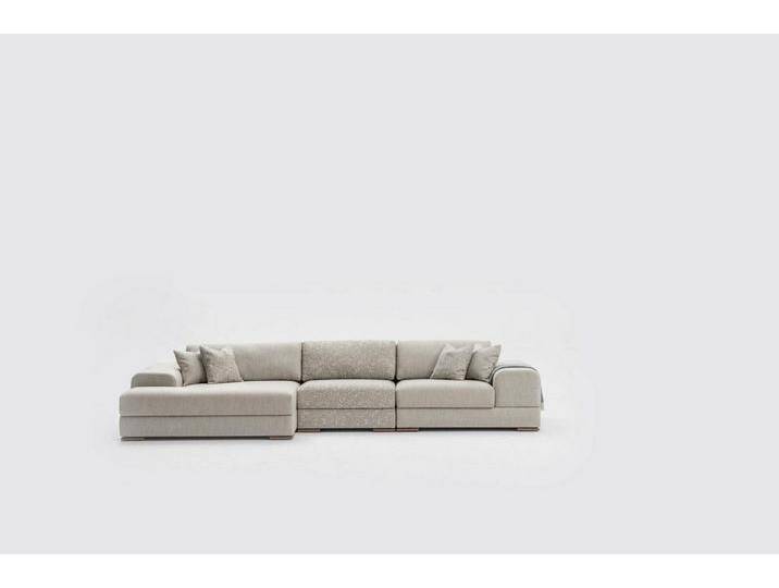 Xlmoebel Ecksofa Luxuriöse graue Wohnlandschaft in L-Form mit modernem Design -, Hergestellt in Europa von Otto.de