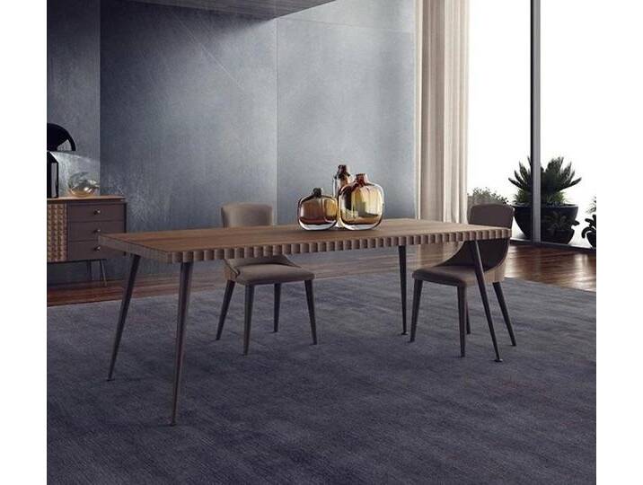 Xlmoebel Esszimmer-Set Möblierter Esstisch mit Stühlen im Design-Set für Esszimmer mit, (Esszimmer Set 6tlg (Esstisch + 4x Stühle + Sideboard), Hergestellt in Europa von Otto.de