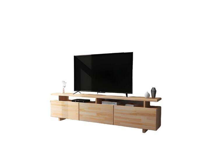 Xlmoebel Lowboard Designer TV-Möbel in heller Holzoptik für das Luxus-Wohnzimmer (TV-Ständer), Hergestellt in Europa von Otto.de