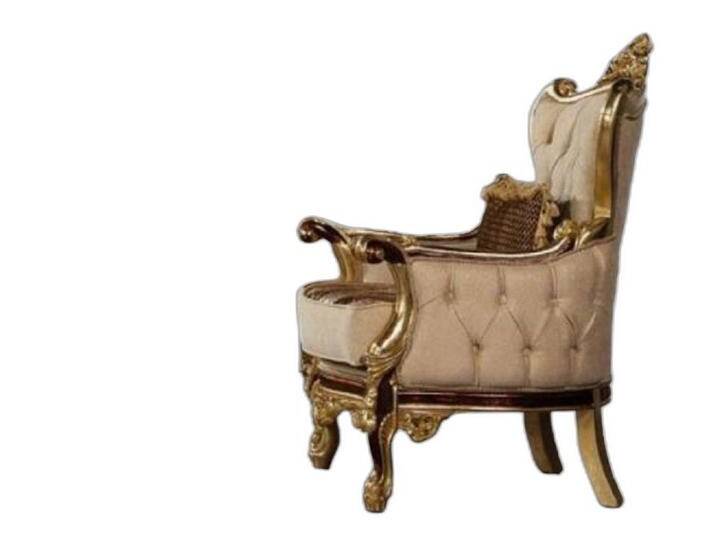 Xlmoebel Sessel Design Polster Sessel Barock Chesterfield Textil Wohnzimmer (1-St., Sessel), Hergestellt in Europa von Otto.de
