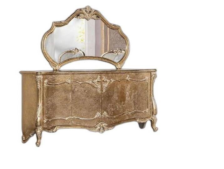 Xlmoebel Sideboard Set Kommode Mit Spiegel Garnitur Holz Möbel Barock (2 St., Kommode + Spiegel), Hergestellt in Europa von Otto.de