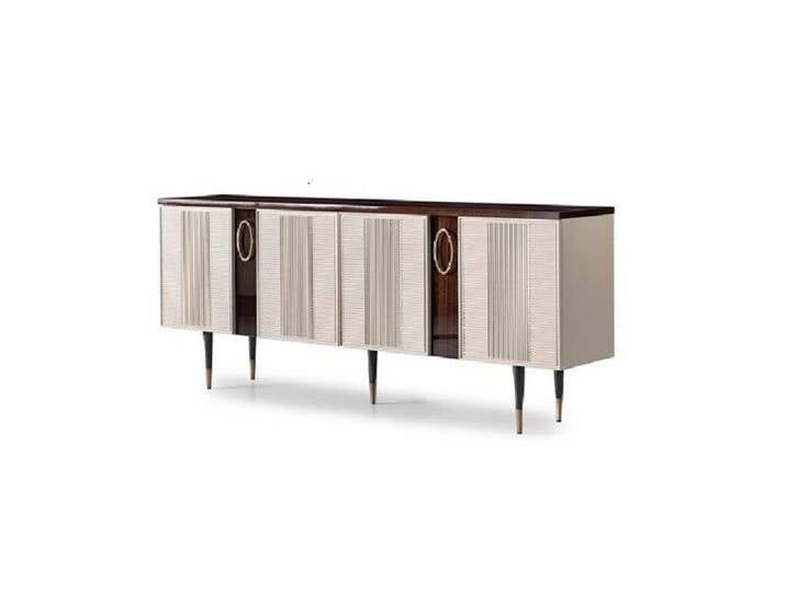 Xlmoebel Sideboard Weißes Holz-Sideboard mit Design für das Esszimmer - Anrichte (1 St., Sideboard), Hergestellt in Europa von Otto.de