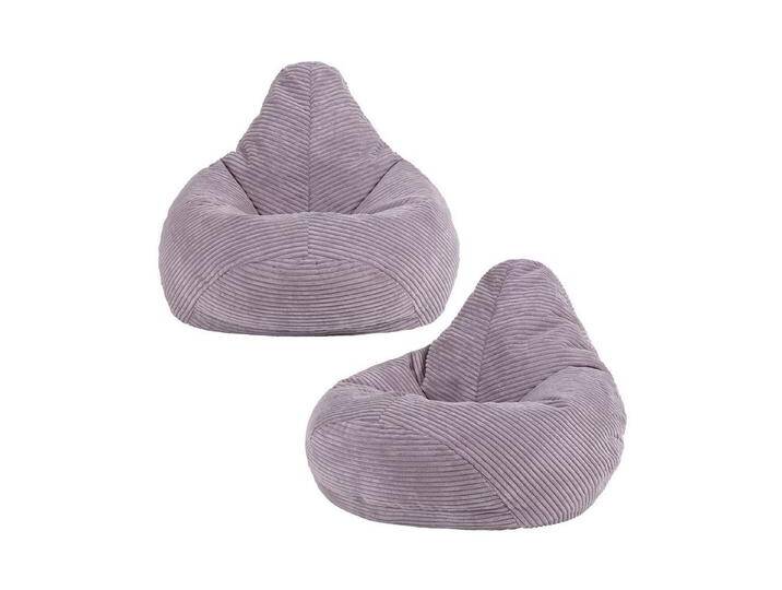 icon Sitzsack 2er Set Sitzsack Sessel aus Cord Flauschig für Kinder „Dalton\ , 69x59x65cm, Made in Germany, für Kinderzimmer von Otto.de