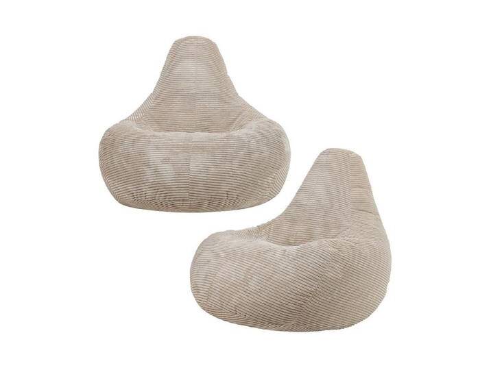 icon Sitzsack 2er Set Sitzsack Sessel aus Cord Flauschig für Kinder „Dalton\ , 69x59x65cm, Made in Germany, für Kinderzimmer von Otto.de