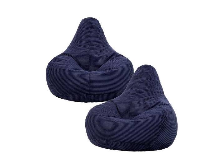 icon Sitzsack 2er Set Sitzsack Sessel mit Liege aus Cord „Dalton“, XXL, Made in Germany, für Erwachsene & Kinder icon Sitzsack 2er Set Sitzsack Sessel mit Liege aus Cord „Dalton“, XXL, Made in Germany, für Erwachsene & Kinder von Otto.de