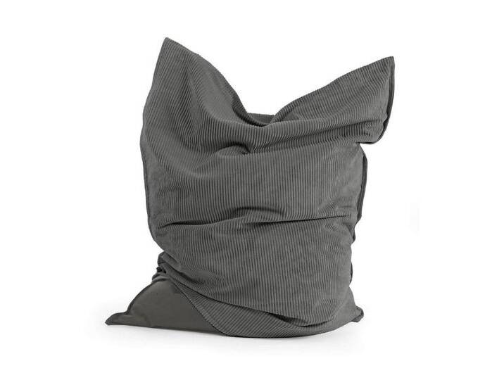 mokebo Sitzsack Der Große (mit Cord Cover), Bean Bag mit Cord Bezug, Riesensitzsack oder Bodenkissen in Anthrazit von Otto.de