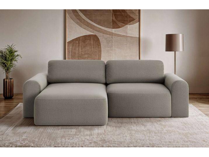 OTTO home Ecksofa LEOO universell Schlafsofa mit Bettkasten, Maße B/T/H: 272/152/84,5 cm, L-Form mit Recamiere rechts oder links montierbar, hoher Sitzkomfort von Otto