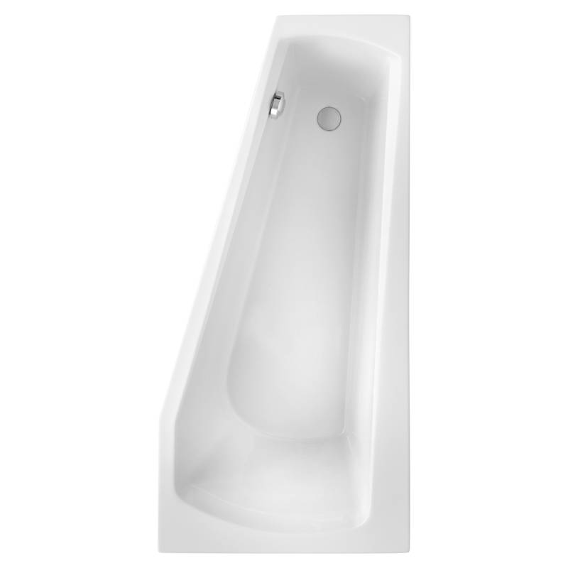 Ottofond Badewanne "Bahia" 160 x 75 cm weiß links von Ottofond