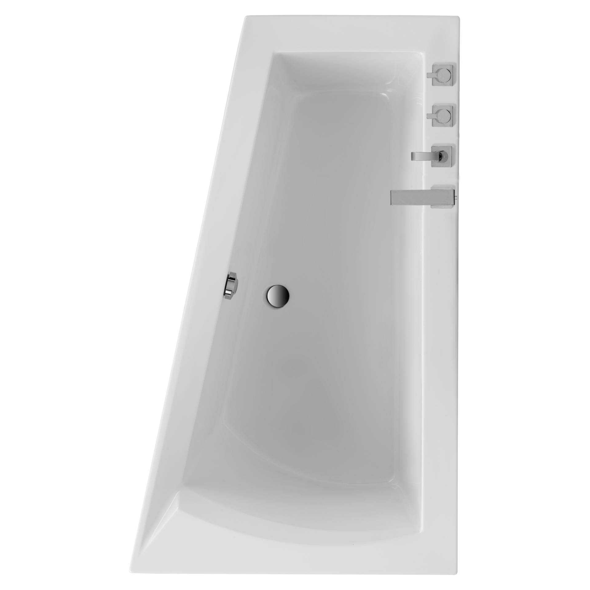 Ottofond Badewanne "Galia I" Modell A weiß 160 x 100 cm von Ottofond