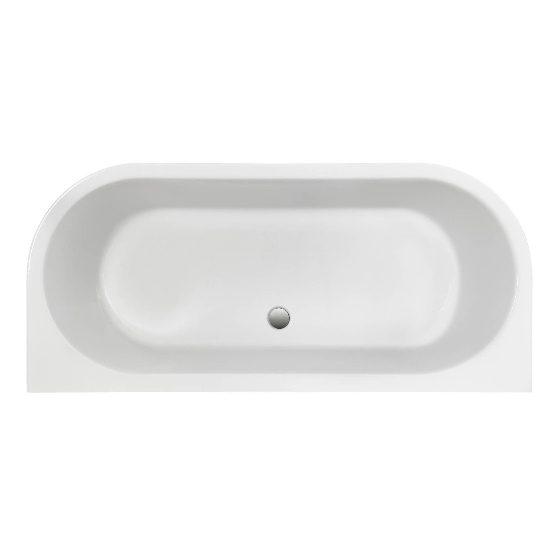 Ottofond Badewanne 'Modena XS' Sanitäracryl weiß 1650 x 750 mm von Ottofond