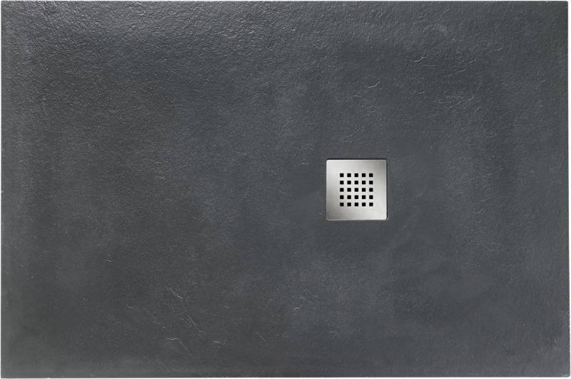 Ottofond Duschwanne Strato 120 x 80 x 2,7 cm, anthrazit von Ottofond