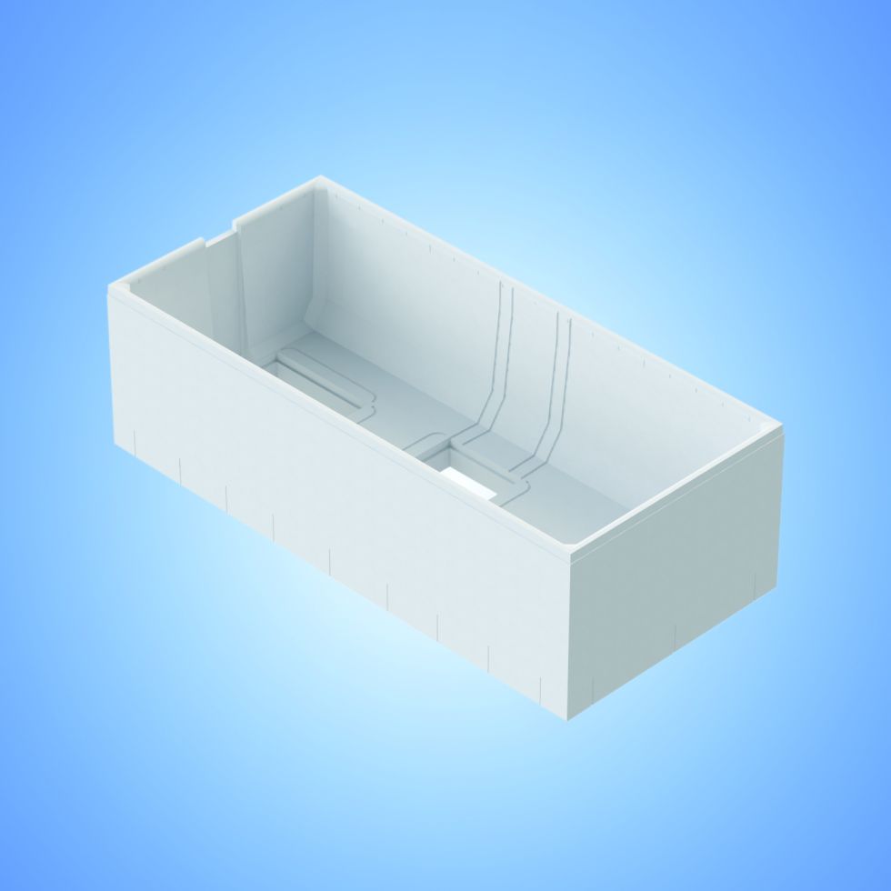 Ottofond Wannenträger Rosa 1670 x 720 mm Ottofond Wannenträger Rosa 1670 x 720 mm von Ottofond