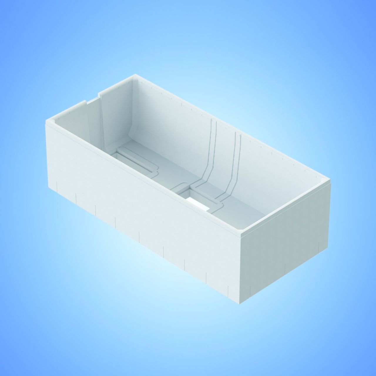 Ottofond Wannenträger Rosa 1870 x 870 mm Ottofond Wannenträger Rosa 1870 x 870 mm von Ottofond