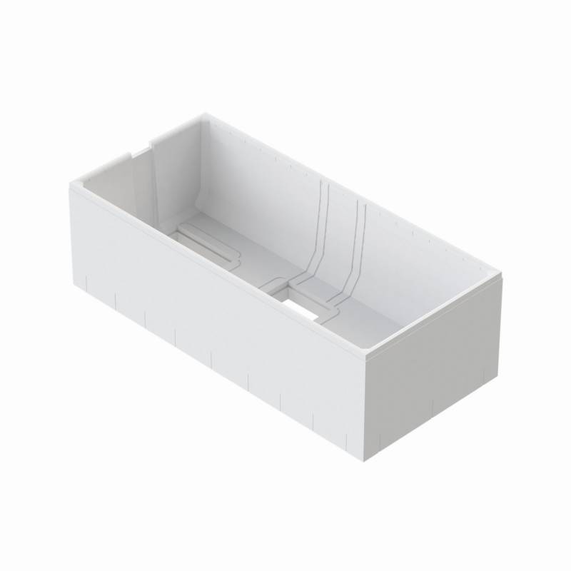 Ottofond Wannenträger zu Badewanne 'Rosa' 200 x 90 cm weiß von Ottofond