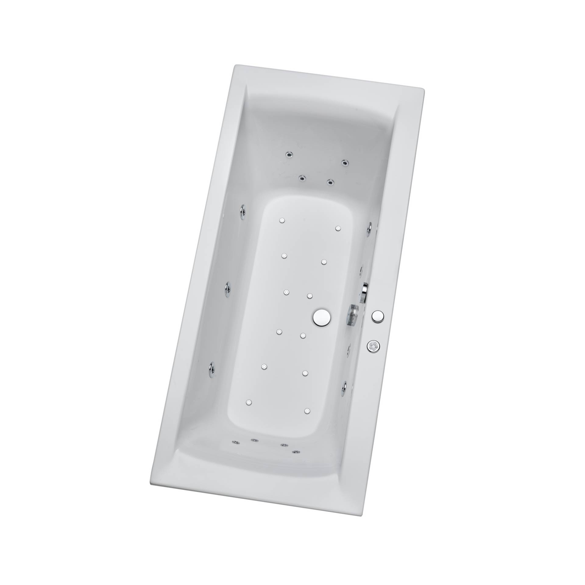 Ottofond Whirlpool-Komplettset 'Rosa' Sanitäracryl weiß 190 x 90 x 45 cm Ottofond Whirlpool-Komplettset 'Rosa' Sanitäracryl weiß 190 x 90 x 45 cm von Ottofond