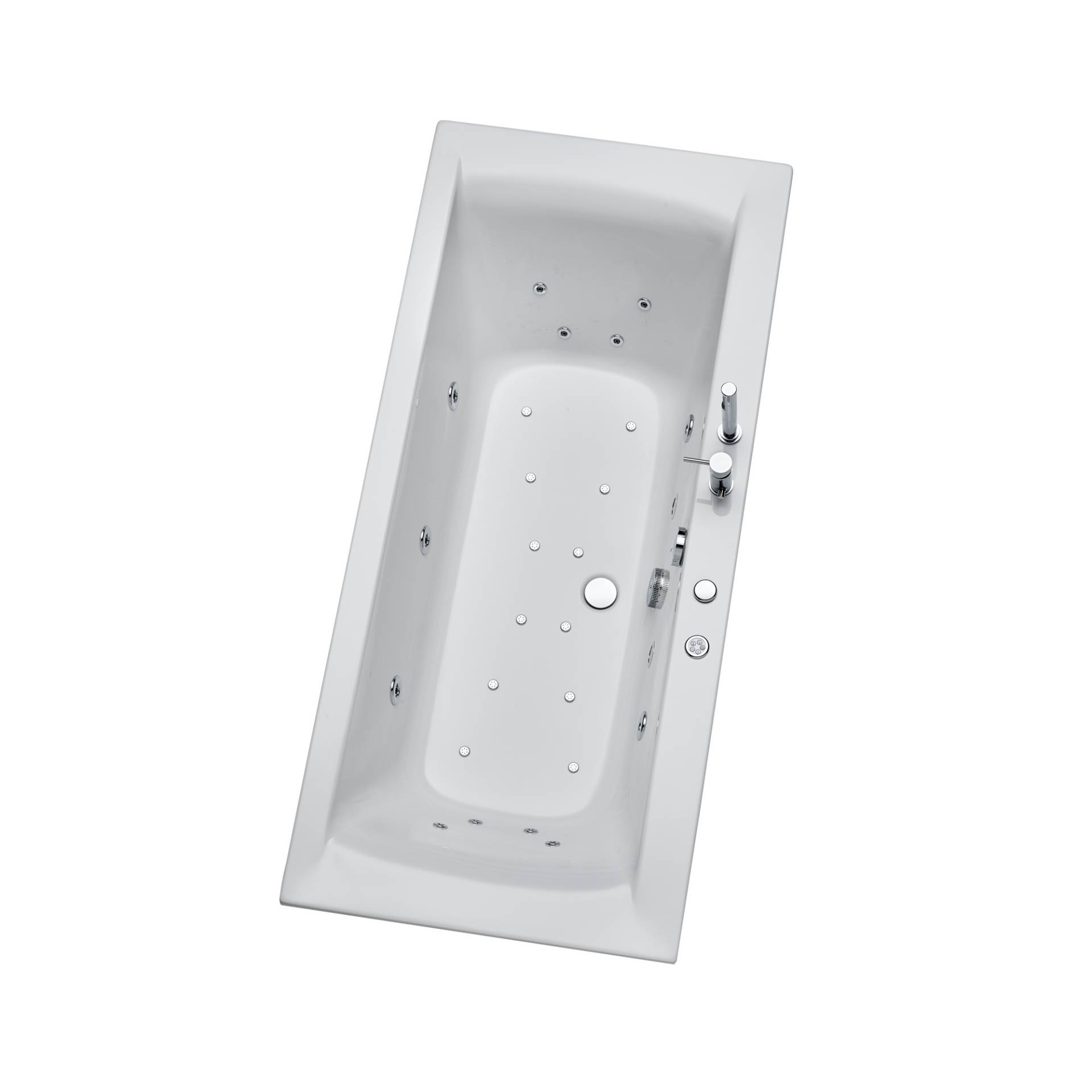 Ottofond Whirlpool-Komplettset 'Rosa' Sanitäracryl weiß 190 x 90 x 45 cm Ottofond Whirlpool-Komplettset 'Rosa' Sanitäracryl weiß 190 x 90 x 45 cm von Ottofond