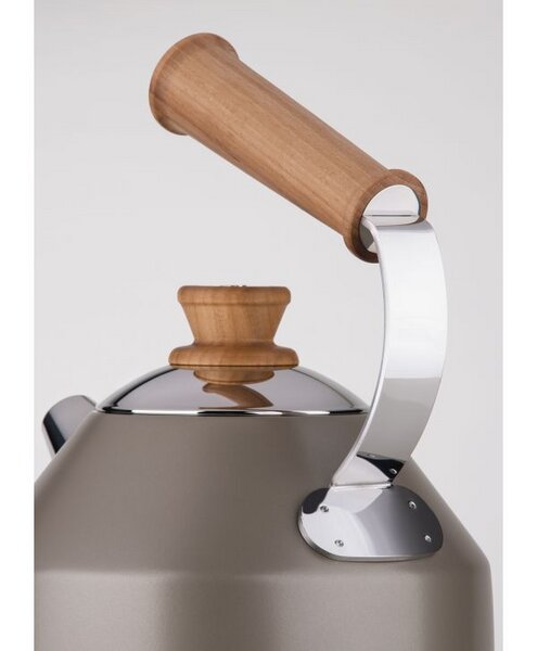 Ottoni Fabbrica Elektrischer Wasserkocher LIGNUM PREZIOSO / Bronze / 1,7 Liter von Ottoni Fabbrica