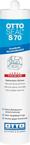 OTTOSEAL S 70 Premium-Naturstein-Silikon 310 ml Kartusche C44 hellblau struktur von OTTOSEAL