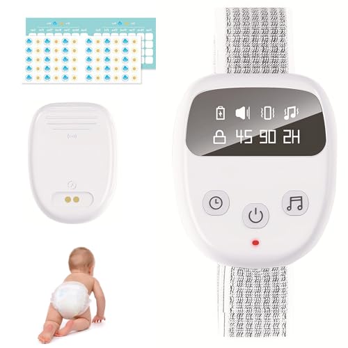 Bettnässer Alarm, PIPI Alarm 2 in 1 Toilettentraining Urinalarm 3 Alarmmodi Vibration Licht Musik 45 90 120 Min Timer Für Kinder Senioren 20 30 Tage Akku Kabellos 50m klingelhose für bettnässer Bettnässer Alarm, PIPI Alarm 2 in 1 Toilettentraining Urinalarm 3 Alarmmodi Vibration Licht Musik 45 90 120 Min Timer Für Kinder Senioren 20 30 Tage Akku Kabellos 50m klingelhose für bettnässer von Otufan
