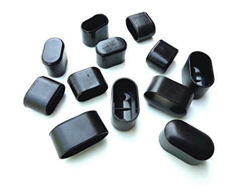 15 Stück Endkappe für Ovalrohr 20x38mm Tischbeinkappe Stuhlbeinkappe 15 Stück Endkappe für Ovalrohr 20x38mm Tischbeinkappe Stuhlbeinkappe von OuM