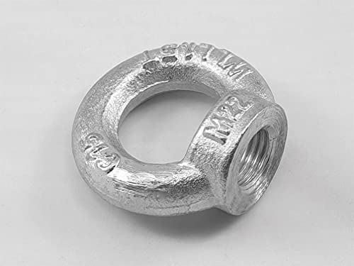 OuM 10 Stück Ringmutter M12 verzinkt von OuM