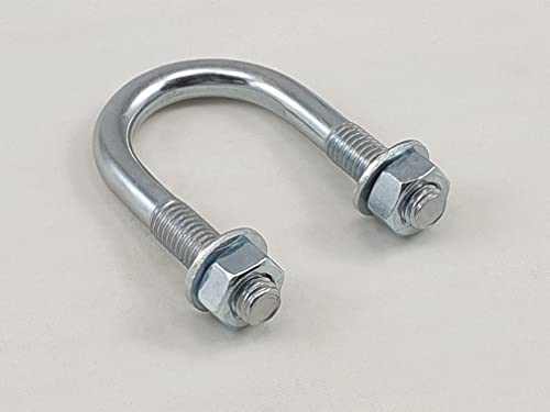 OuM 2 Stück Rundbügel M6 / 35 x 65mm inkl. 2 Muttern + 2 Unterlegscheiben OuM 2 Stück Rundbügel M6 / 35 x 65mm inkl. 2 Muttern + 2 Unterlegscheiben von OuM