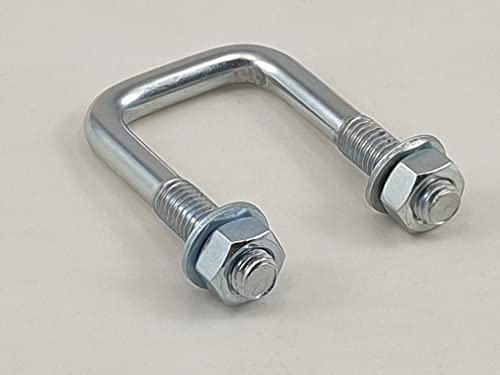 OuM 2 Stück U-Bügel M6 / 43 x 78mm inkl. 2 Muttern + 2 Unterlegscheiben OuM 2 Stück U-Bügel M6 / 43 x 78mm inkl. 2 Muttern + 2 Unterlegscheiben von OuM