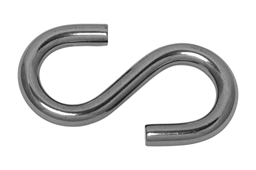 OuM 50 Stück S-Haken 4mm von Bhgytec