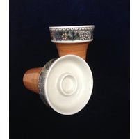 Goebel Burgund Kerzenhalter von OudHaerlemDesign