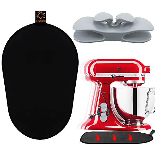 Küchen Zubehör Gleitbrett Für Kitchen Aid Unterlage Kaffeemaschine Küchenmaschine Für Leichter Bewegen Kabelorganisator Für Die Küche von Oudizz