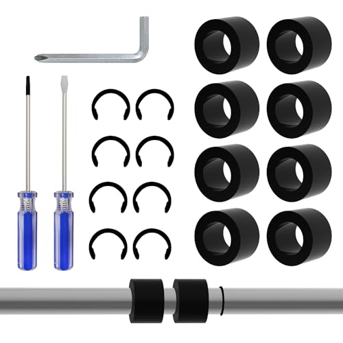Oudoly Gummiwalzenersatz, kompatibel mit Cricut Maker/Maker 3, Mattenführungsgummis für Cricut Reparaturzubehör (Ringe Roller Set) von Oudoly