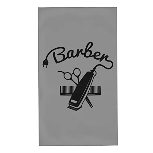 Oudrspo I Am Barber Towel 27,5 x 16 Zoll, hautfreundliches, saugfähiges Handtuch, Waschlappen von Oudrspo